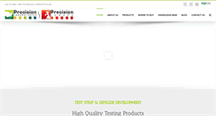 Desktop Screenshot of preclaboratories.com